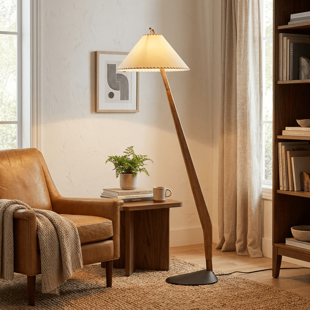 Driftwood Tilt Floor Lamp