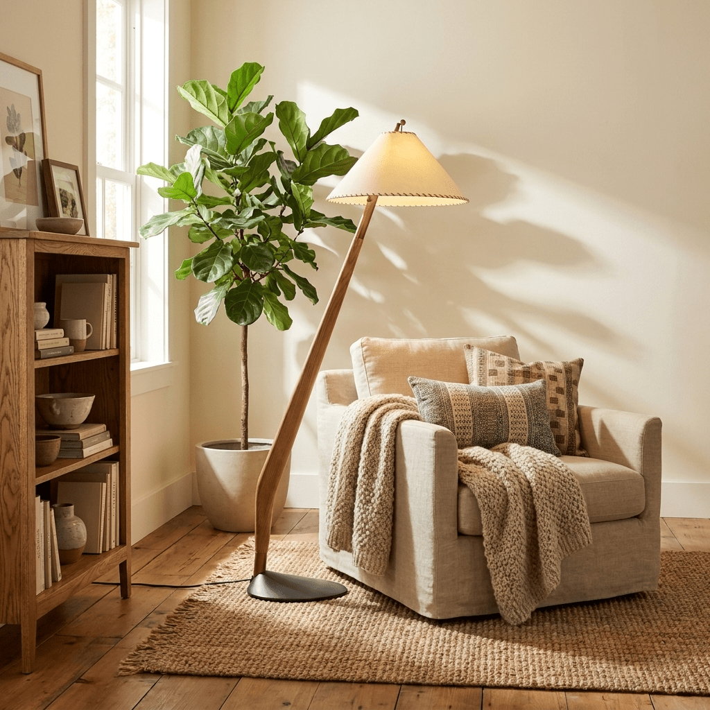 Driftwood Tilt Floor Lamp