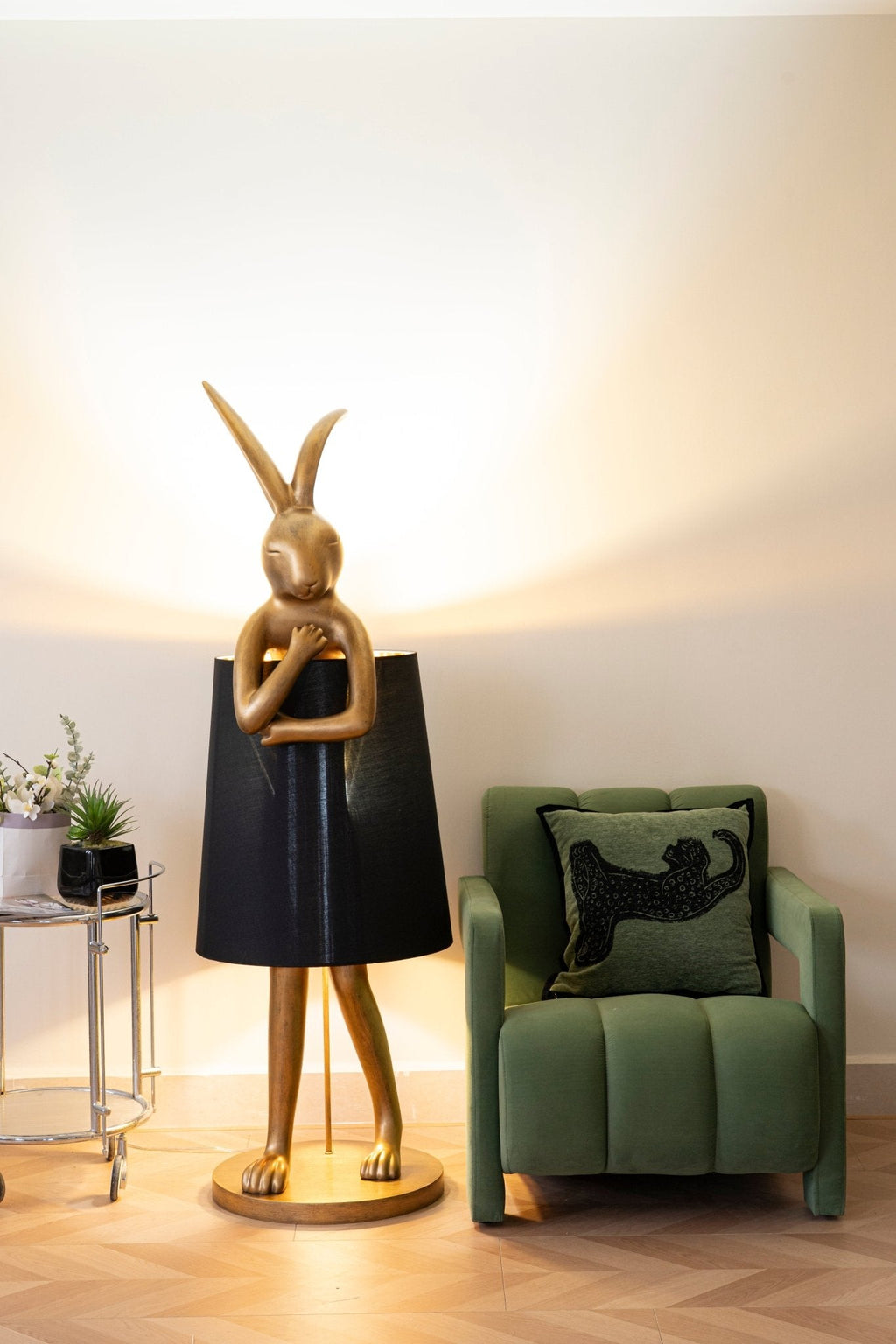 Hare Silhouette Table Lamp