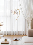 Stelmo Curved Neck Floor Lamp
