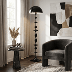 Beaded Mushroom Floor Lamp