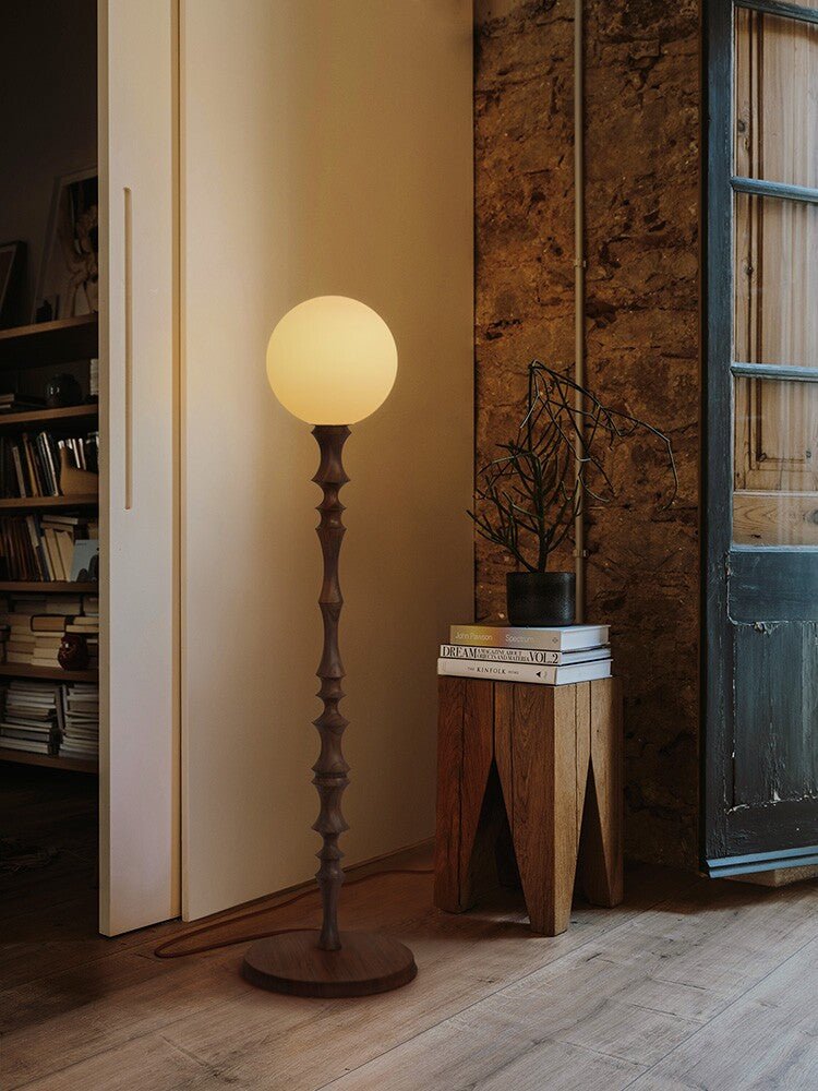 Elowen Wood Floor Lamp
