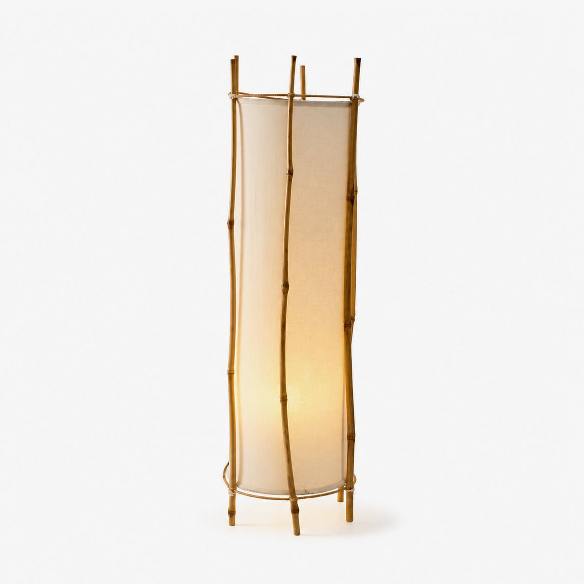 Bamboo Veil Lantern Floor Lamp