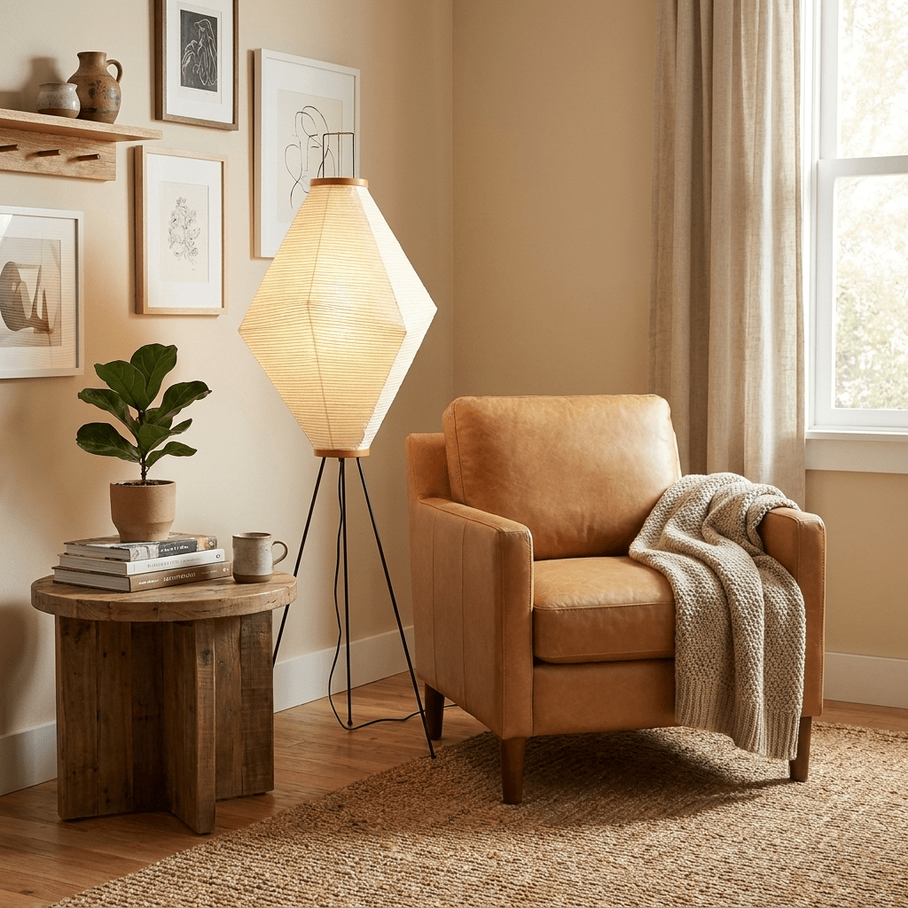 Kumo 13A Paper Floor Lamp