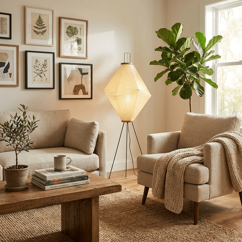 Kumo 13A Paper Floor Lamp