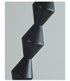 Sculptural Geometric Stack Floor Lamp
