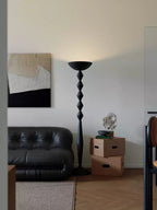 Sculptural Geometric Stack Floor Lamp