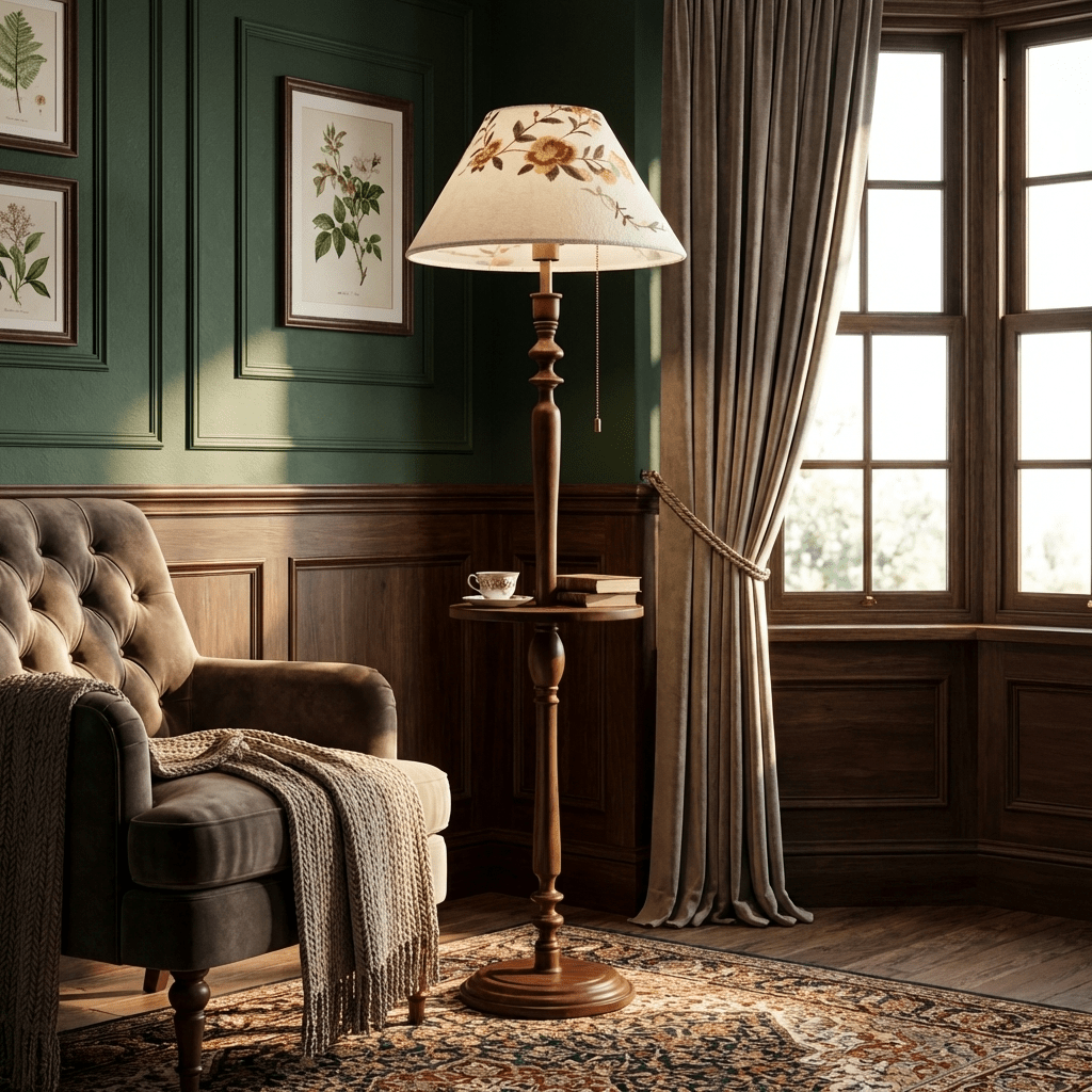 Elowen Bloom Side Floor Lamp
