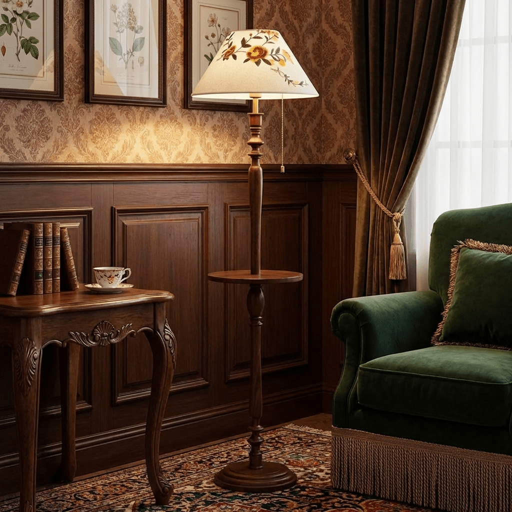 Elowen Bloom Side Floor Lamp