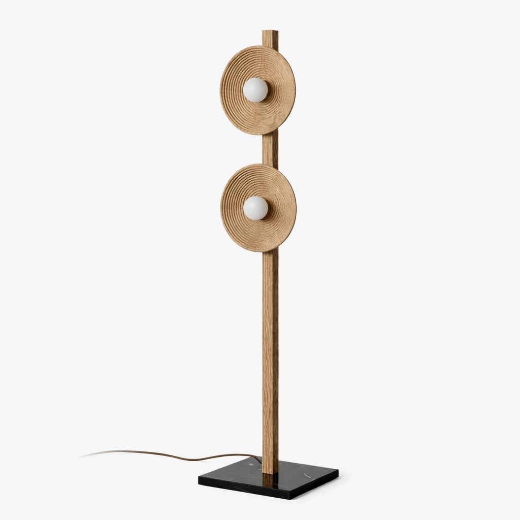 Arbor Twin Disc Floor Lamp