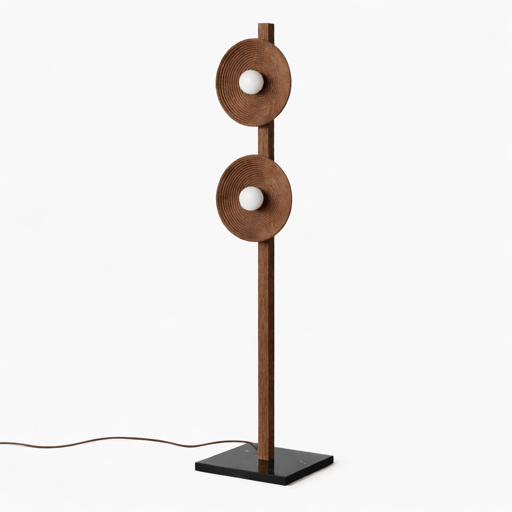Arbor Twin Disc Floor Lamp