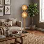 Arbor Twin Disc Floor Lamp