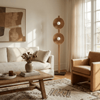 Arbor Twin Disc Floor Lamp