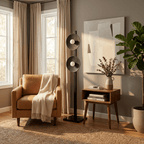 Arbor Twin Disc Floor Lamp