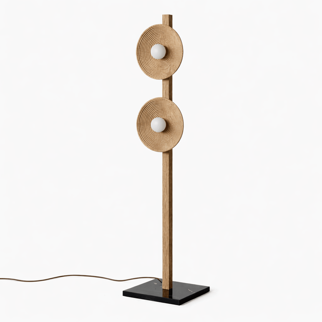 Arbor Twin Disc Floor Lamp