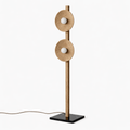 Arbor Twin Disc Floor Lamp