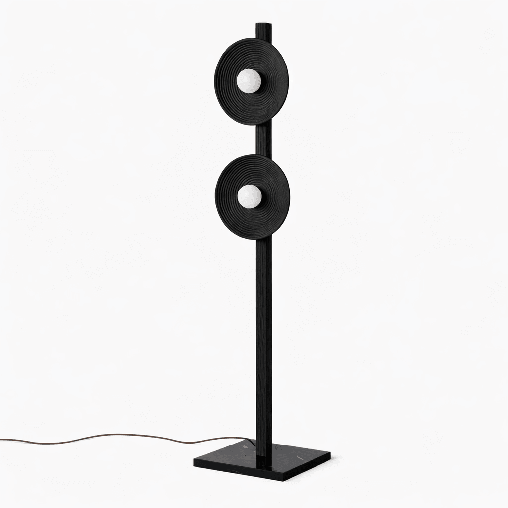 Arbor Twin Disc Floor Lamp