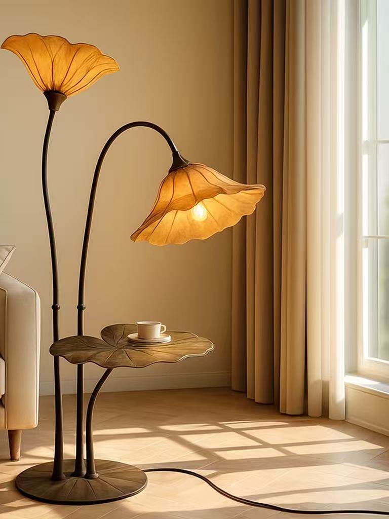 Lotus Bloom Floor Lamp