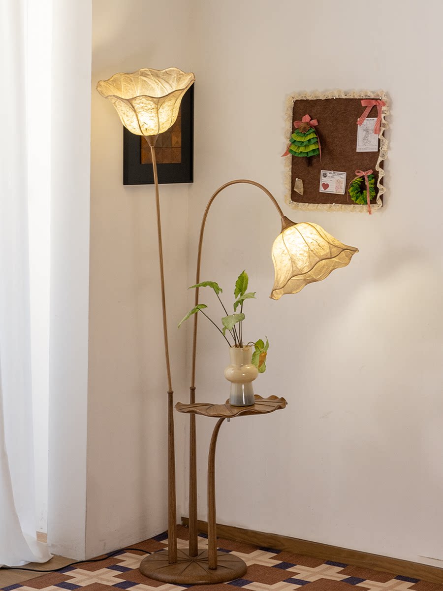 Lotus Bloom Floor Lamp