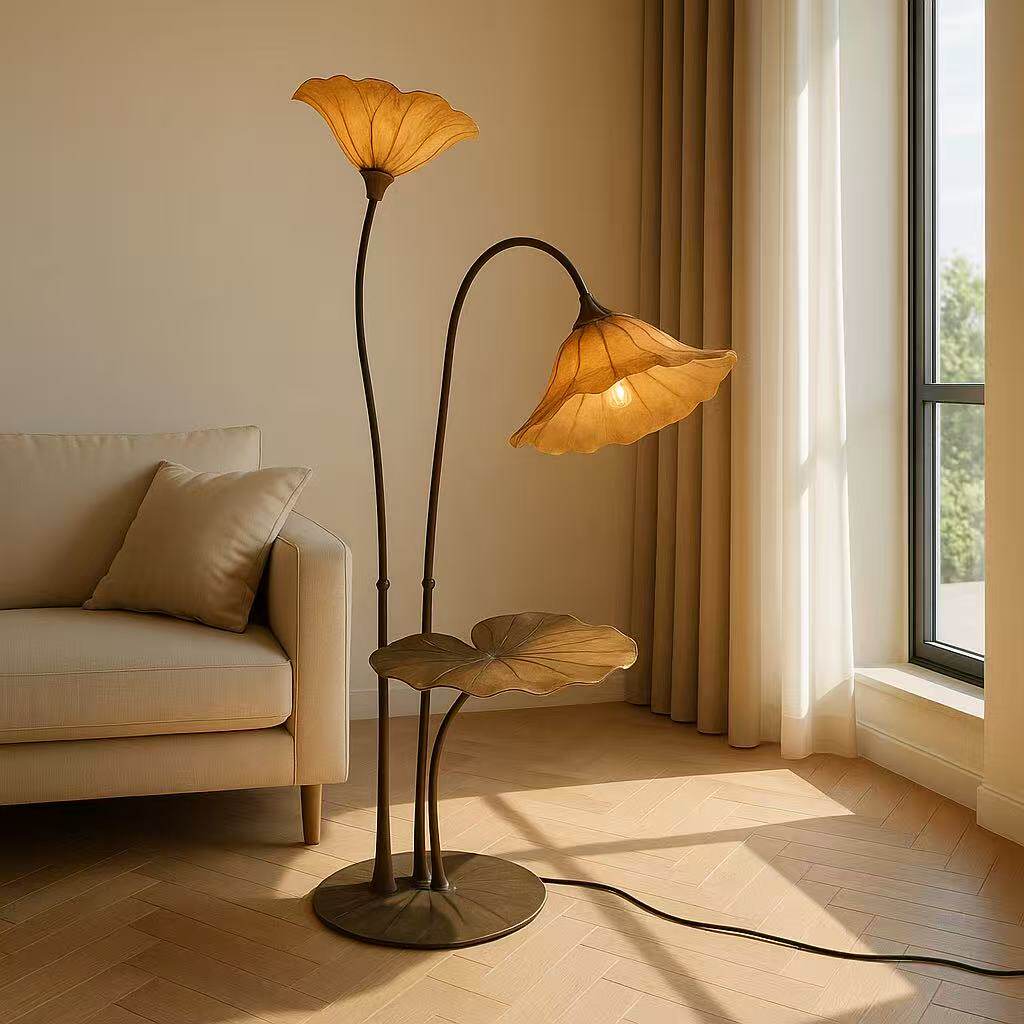 Lotus Bloom Floor Lamp