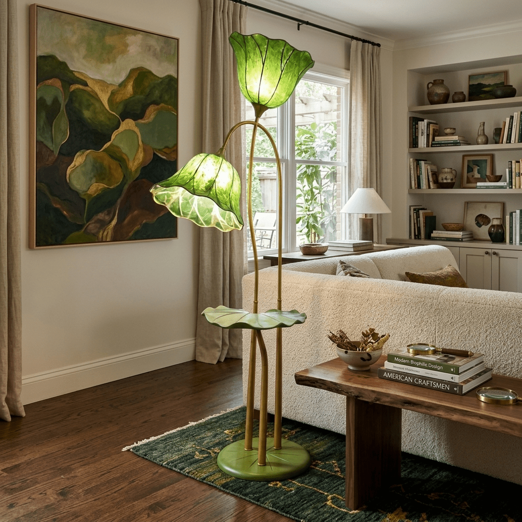 Lotus Bloom Floor Lamp