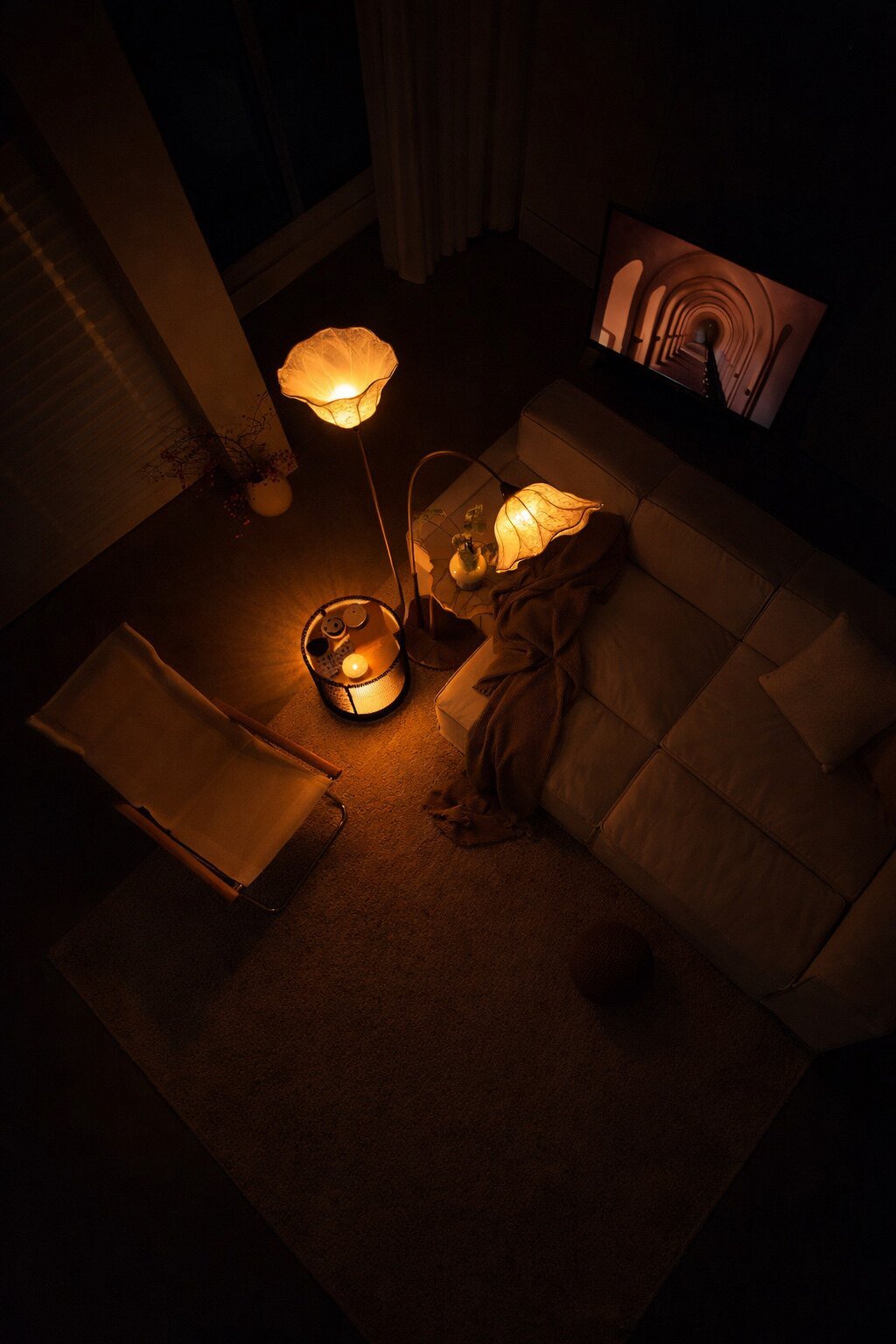 Lotus Bloom Floor Lamp