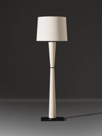 Luxe Leather Floor Lamp