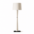 Luxe Leather Floor Lamp