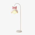Bow Trim Petal Shade Floor Lamp