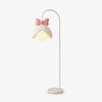 Bow Trim Petal Shade Floor Lamp
