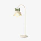 Bow Trim Petal Shade Floor Lamp