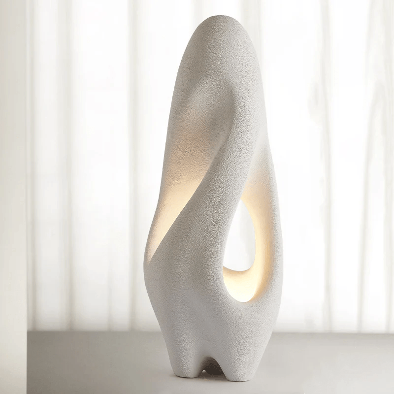 Wabi-Sabi White Floor Lamp