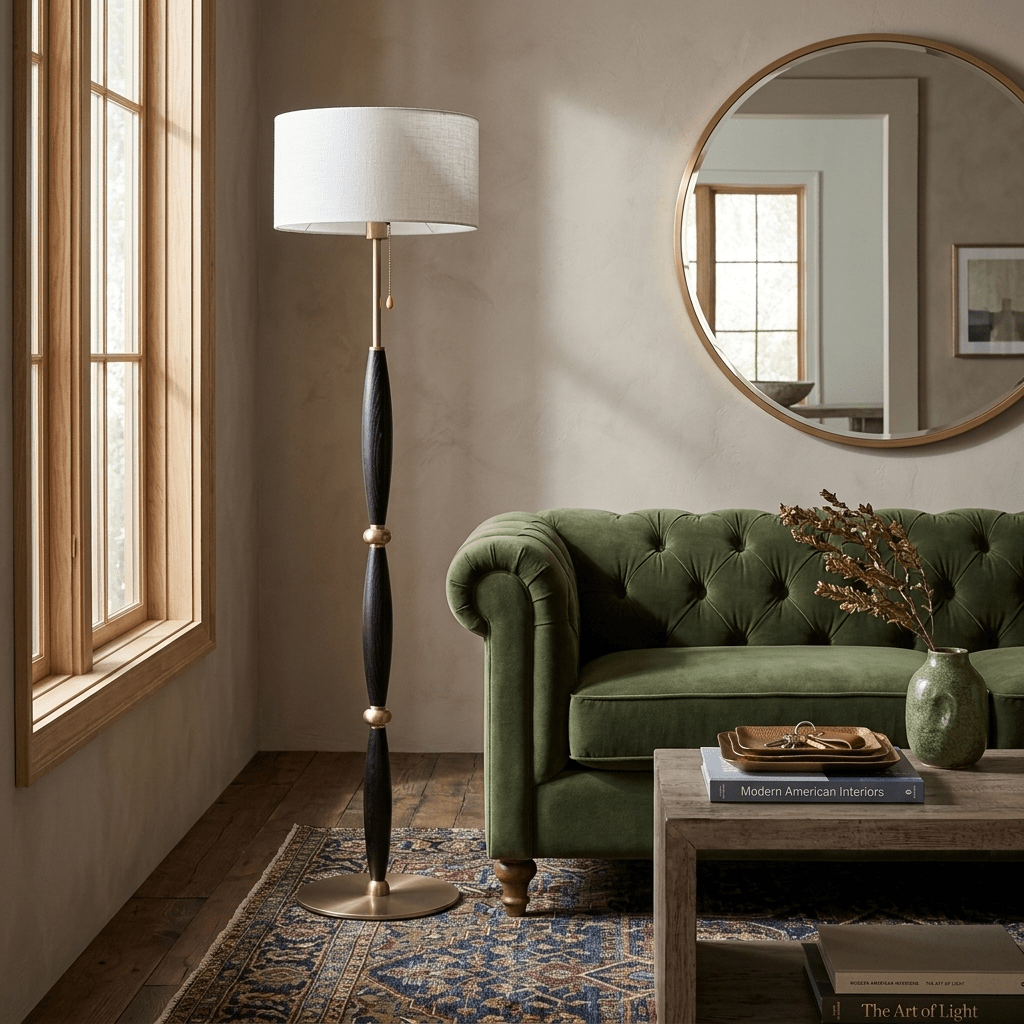 Elara Sculpted Floor Lamp