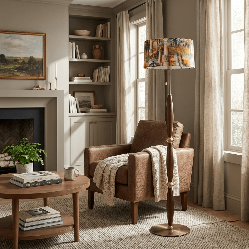 Elara Sculpted Floor Lamp