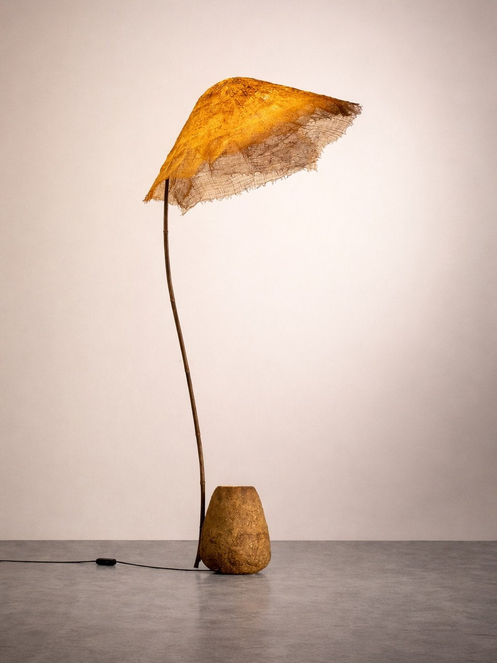 Linen Canopy Floor Lamp
