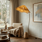 Linen Canopy Floor Lamp