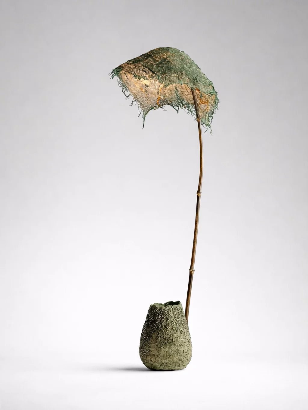 Linen Canopy Floor Lamp