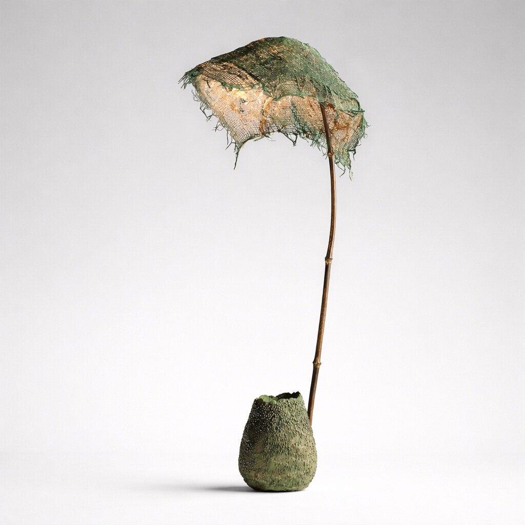 Linen Canopy Floor Lamp