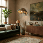 Linen Canopy Floor Lamp