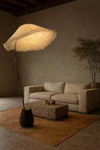 Linen Canopy Floor Lamp