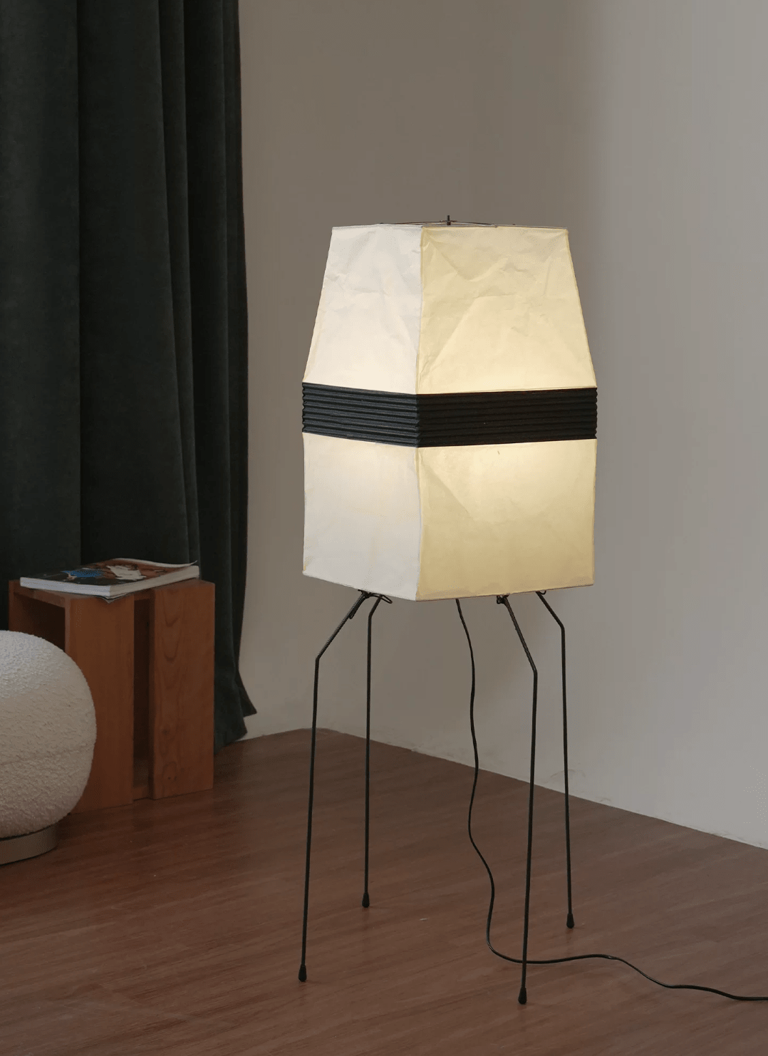 Kumo Paper Shade Table & Floor Lamp