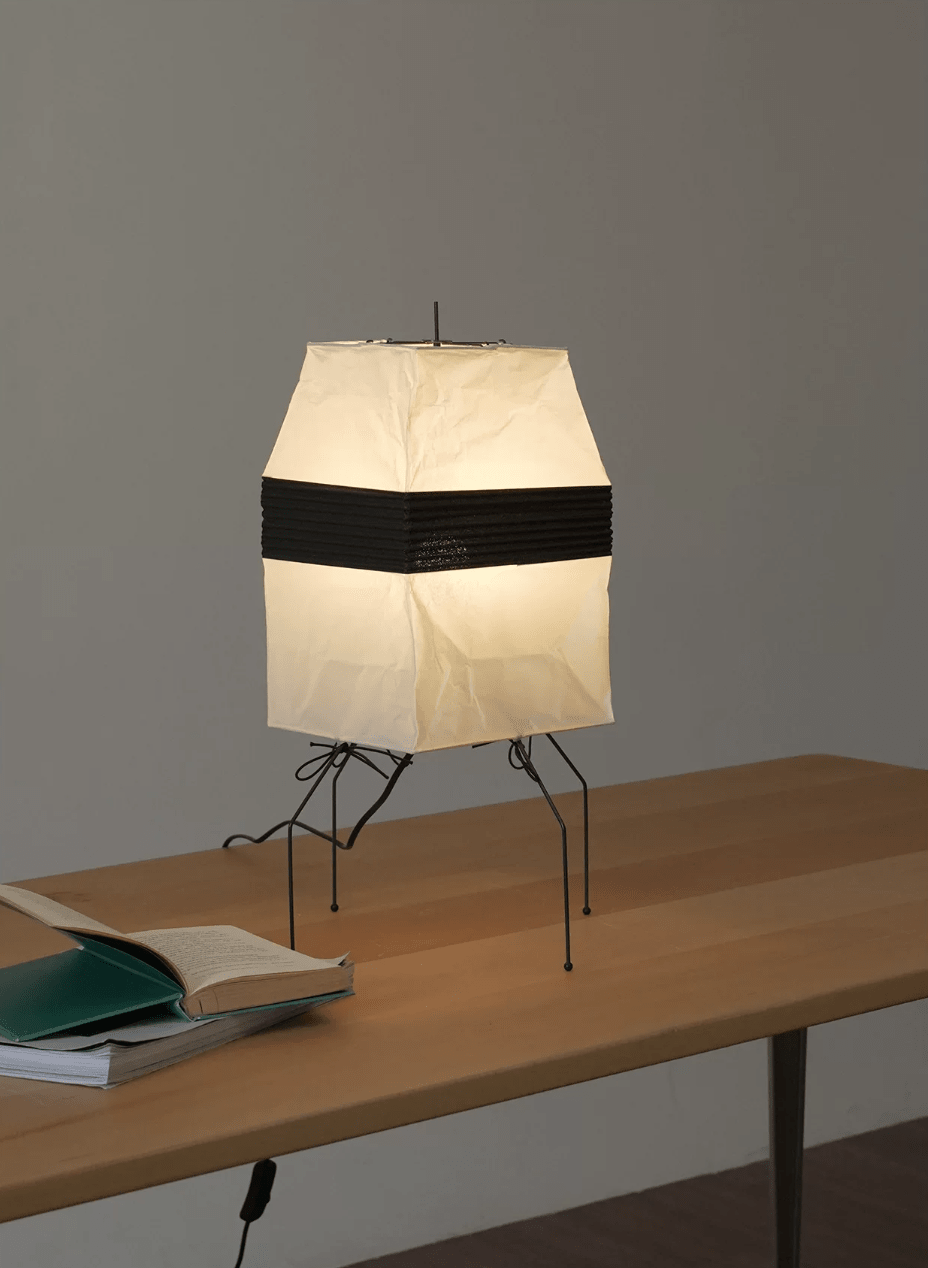 Kumo Paper Shade Table & Floor Lamp