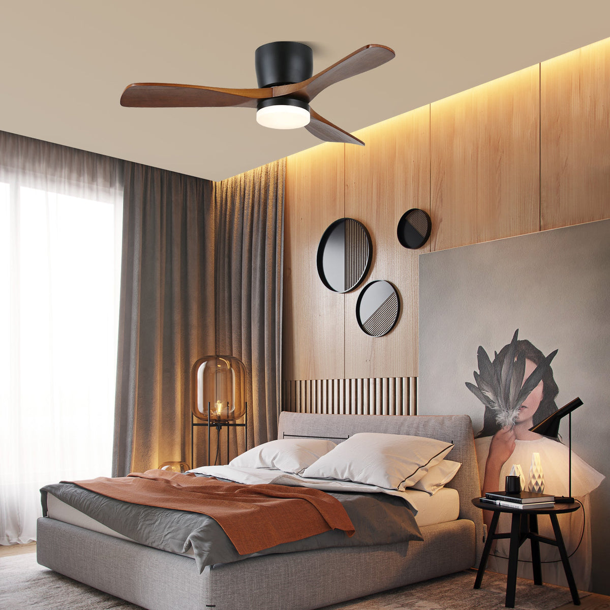 Aerodynamics 42"/52" Ceiling Fan Light