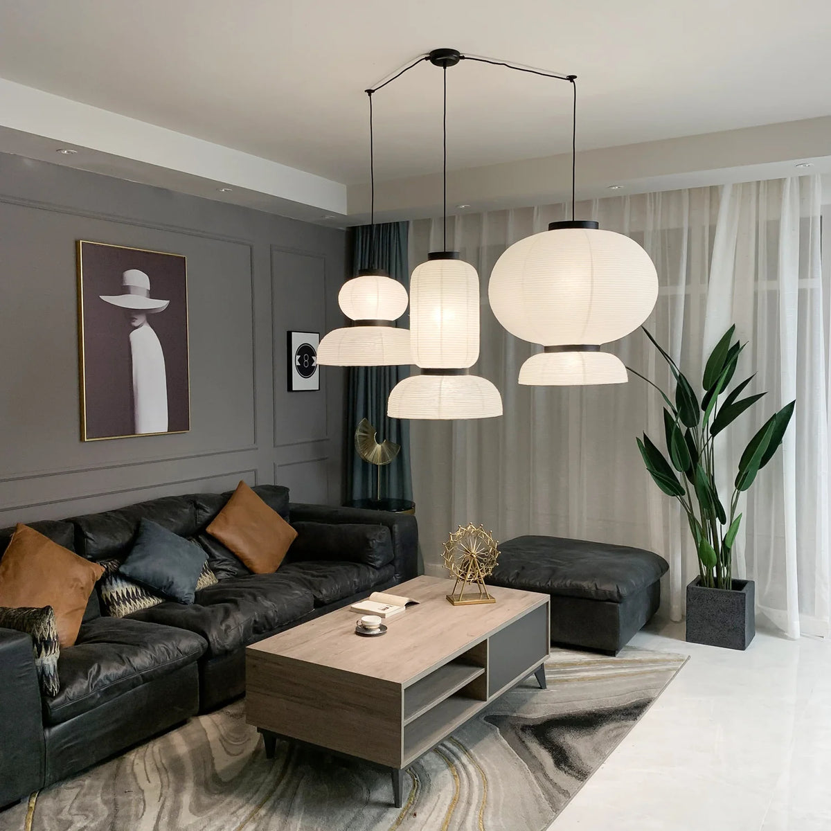 Cocoon Paper Pendant Lamp