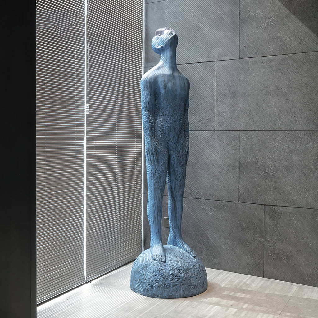 Atlas Guardian Sculpture Floor Ornaments