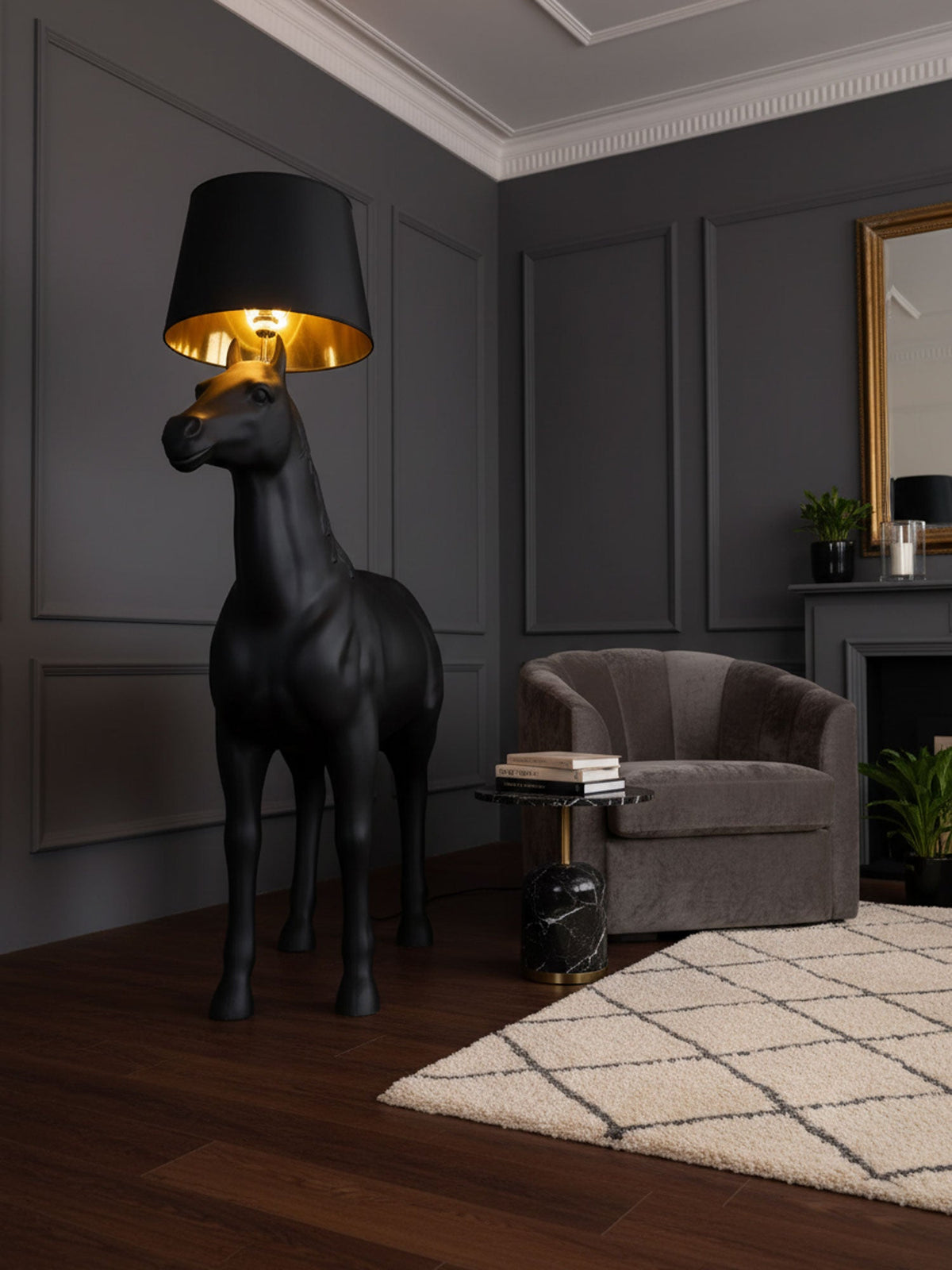 Equine Majesty Floor Lamp