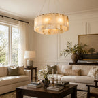 Rock Alabaster Chandelier