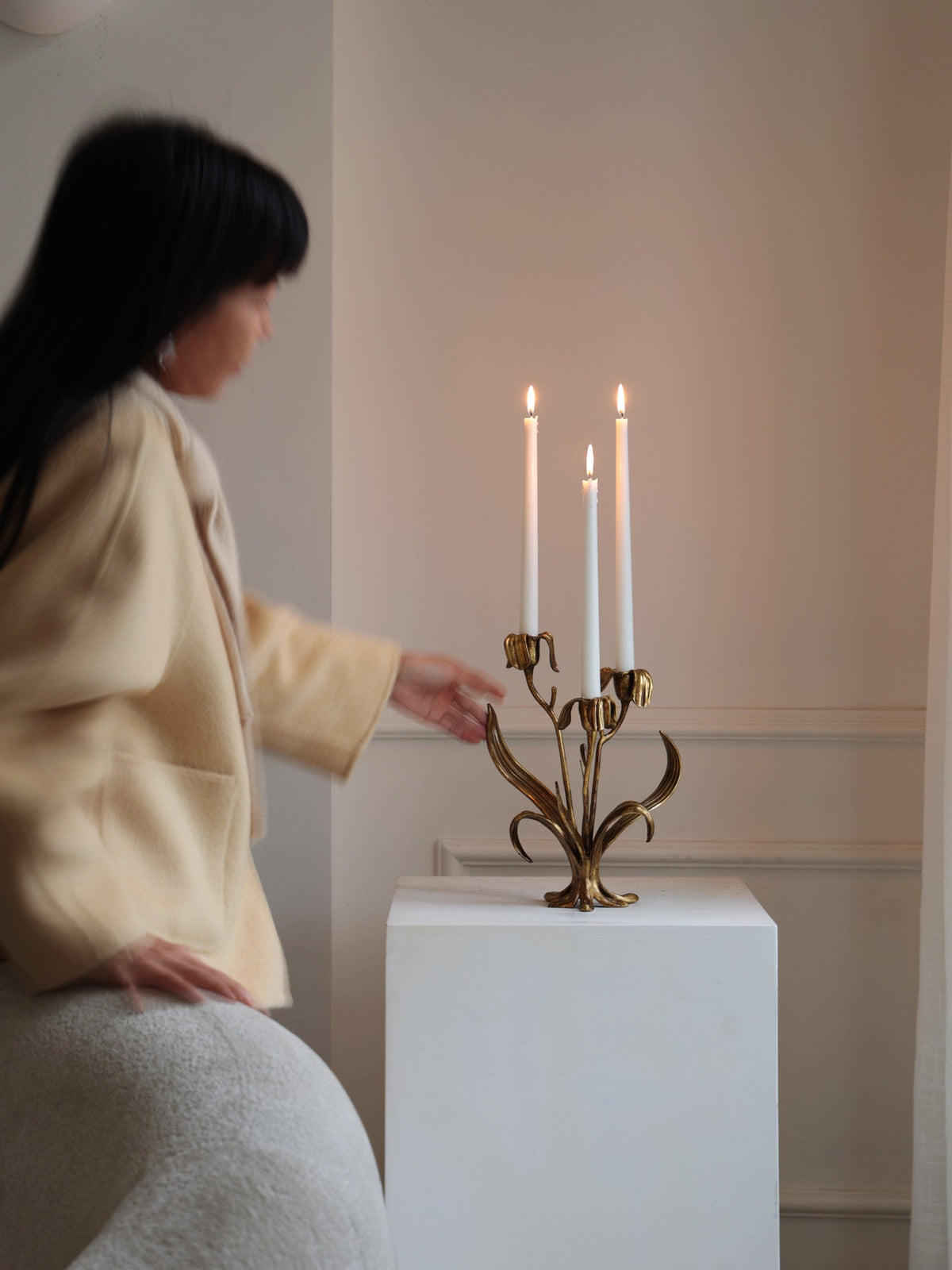 Botanical Bloom Candle Holder