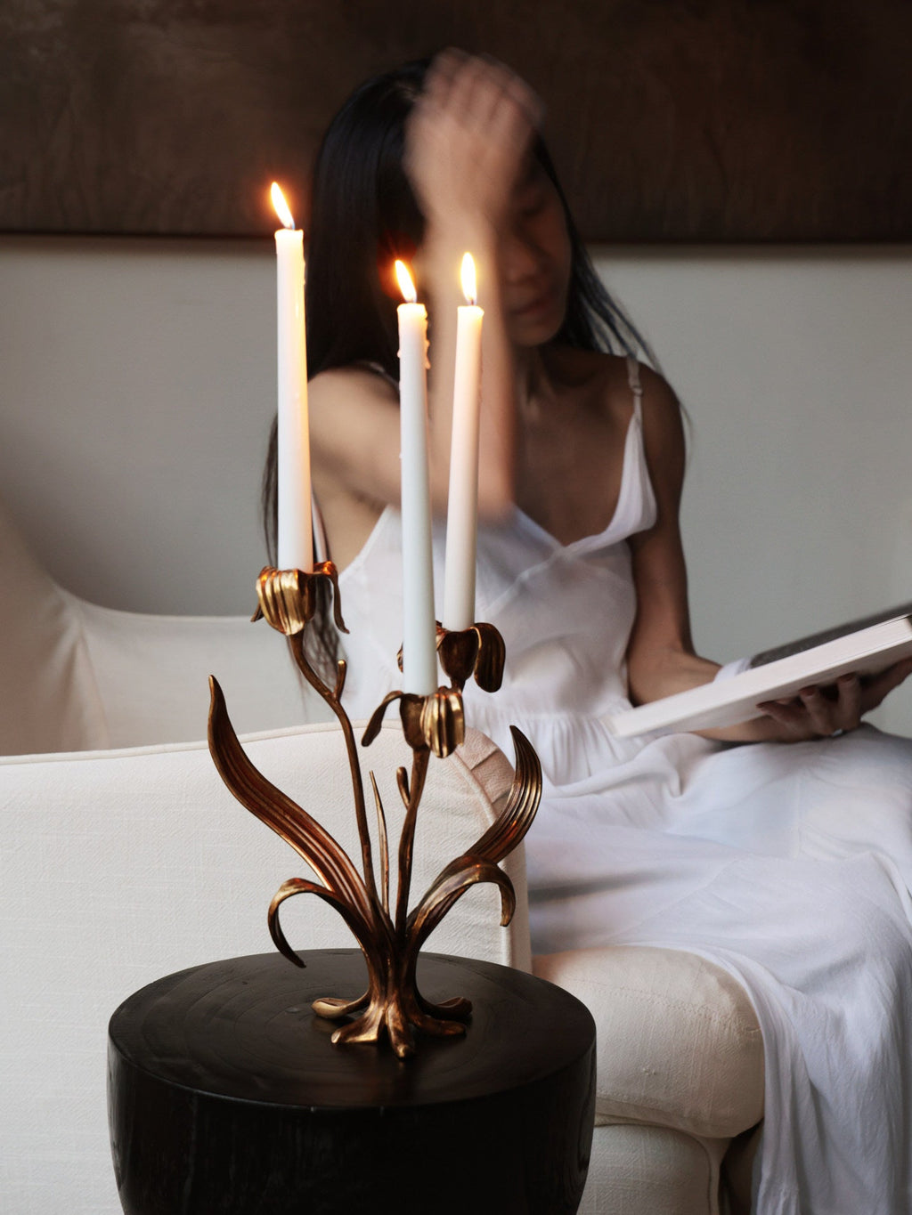 Botanical Bloom Candle Holder