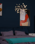Rose Gold Firefly LED Chandelier